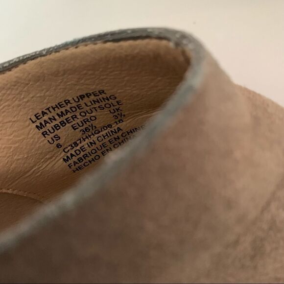 — Kelsi Dagger — Size 6 Brown Suede Ankle Boots - Picture 3 of 9